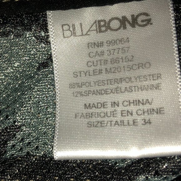 Billabong Platinum X board shorts sz 34 NWOT - Picture 7 of 7